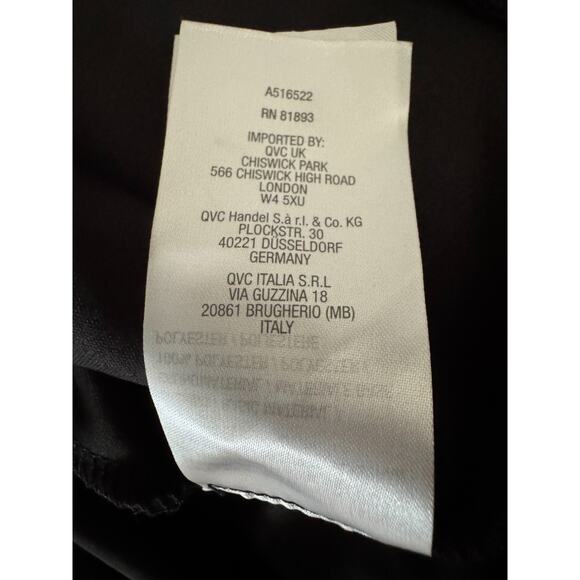 Susan Graver Regular Solid LK Fusion Revere Collar Blazer Black Small NWOT - Picture 13 of 14